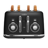 Sunbeam Alinea Select TA2840K 4 Slice Toaster Dark Canyon Black - Image 02