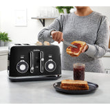 Sunbeam Alinea Select TA2840K 4 Slice Toaster Dark Canyon Black - Image 04