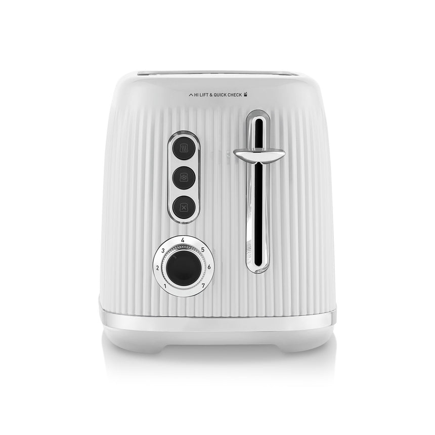 Sunbeam Brightside TAP1002WH 2 Slice Toaster White - Image 04