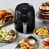 Sunbeam DuraCeramic AFP4100BK Copper Infused Air Fryer 4L Black - Image 04