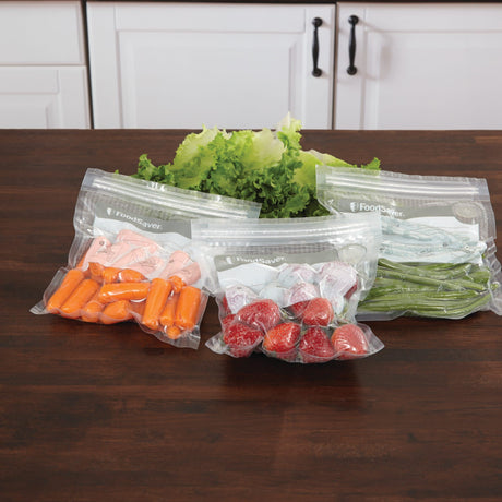 FoodSaver Zipper Vacuum Bags 950ml 35pk - Image 02