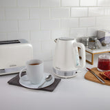 Sunbeam The Chic Collection Breakfast Pack in White and Polished Stainless (PUM3510WH) - Image 04