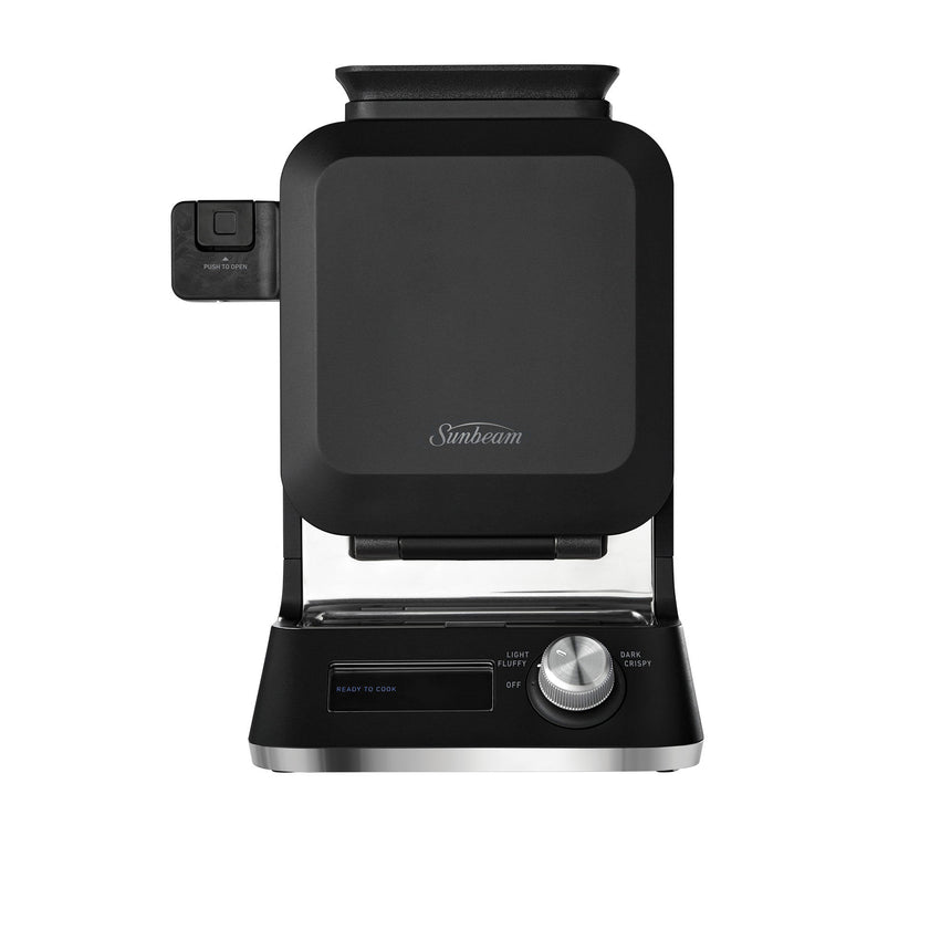 Sunbeam Vertical Waffle Maker in Black Classics (WAM5000BK) - Image 01