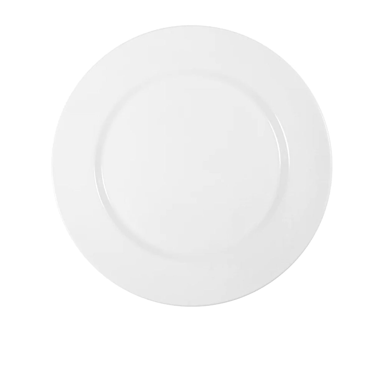 Superware Melamine Round Plate 25cm in White - Image 01