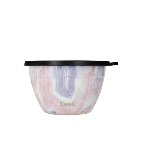 S'well Salad Bowl Kit 20.8cm Geode Rose - Image 01