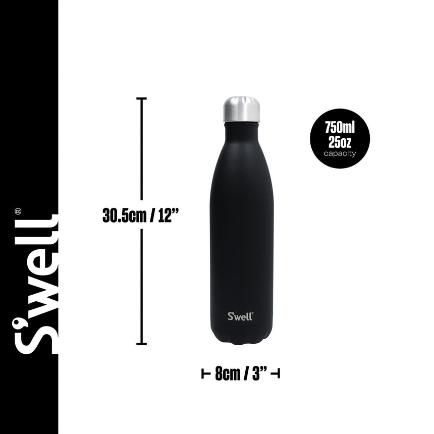 S'well Insulated Bottle 750ml Onyx - Image 05