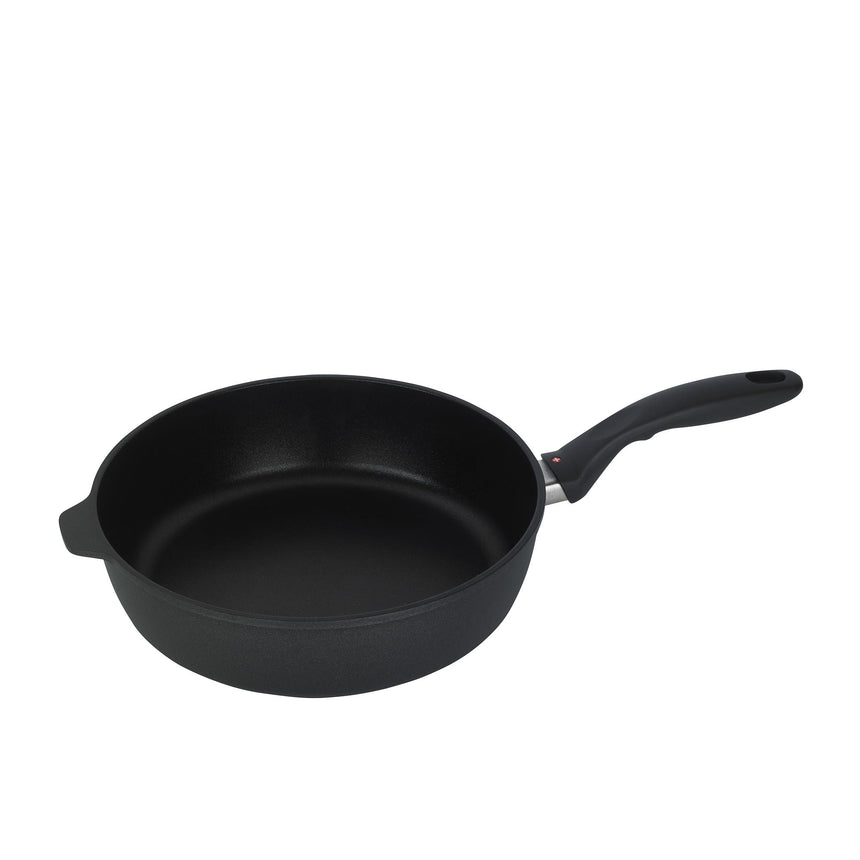 Swiss Diamond XD Classic Saute Pan 28cm and Frypan 28cm with Glass Lid - Image 04