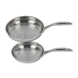 Swiss Diamond Premium Steel Frypan 2 Piece Set 20cm and 28cm - Image 02