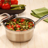 Swiss Diamond Premium Steel Induction Saucepan 20cm/3 Litre - Image 02