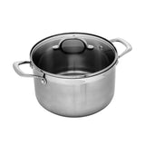 Swiss Diamond Premium Steel Stockpot with Lid 26cm 11 Litre - Image 01