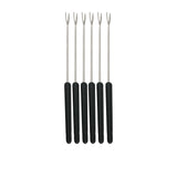 Swissmar Meat Fondue Fork Set of 6 in Black - Image 02