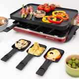 Swissmar Valais 8 Person Raclette Party Grill in Red - Image 05