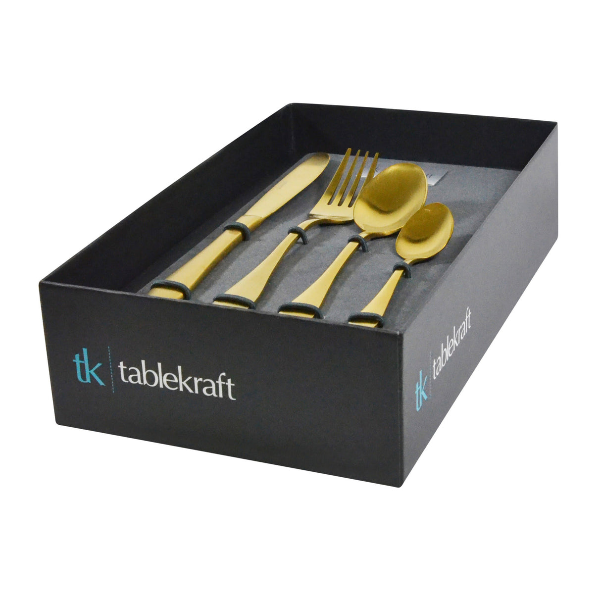 Tablekraft Soho Gold 16pc Cutlery Set - Image 02