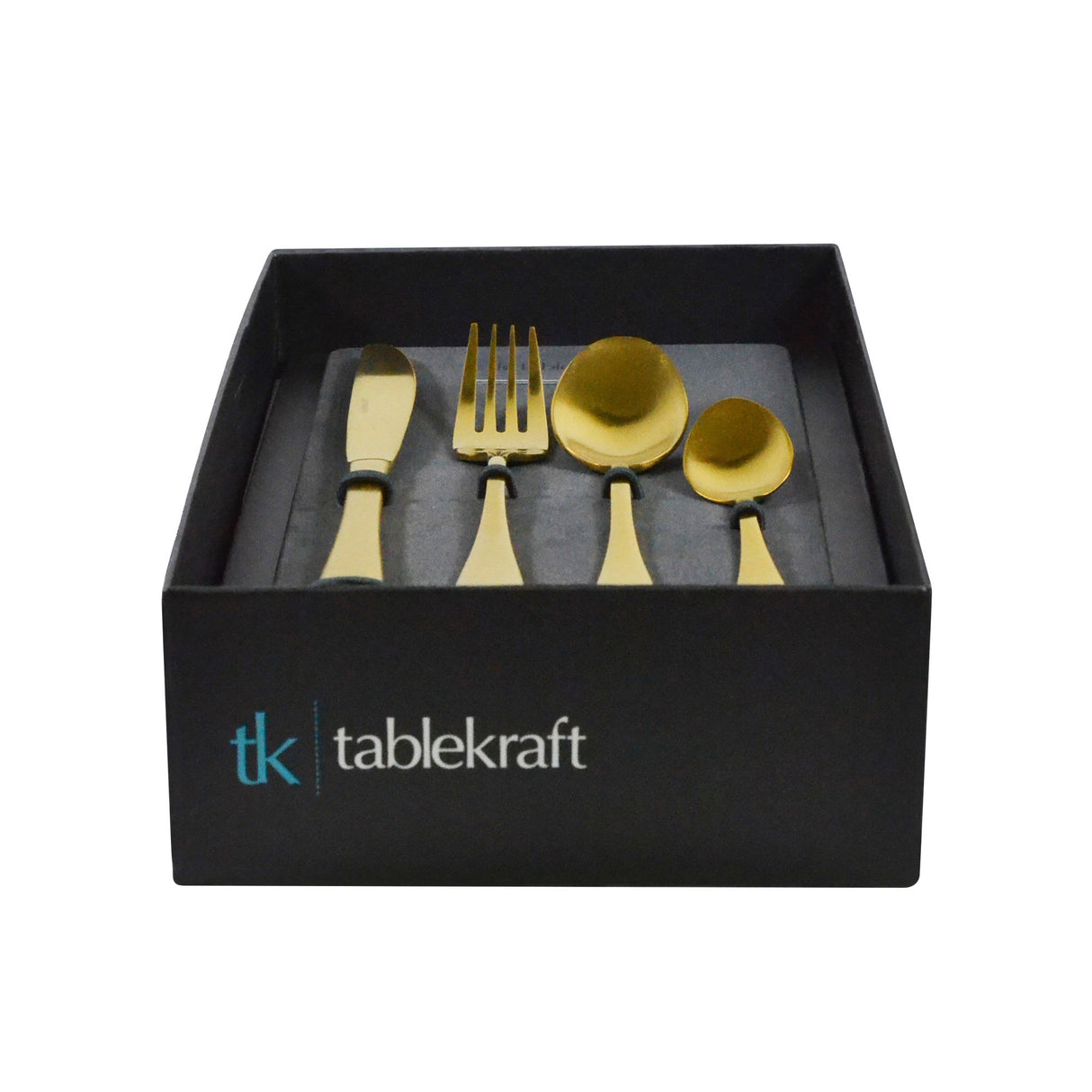 Tablekraft Soho Gold 16pc Cutlery Set - Image 03