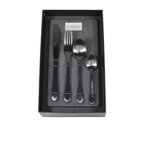 Tablekraft Soho Ink 16pc Cutlery Set - Image 01