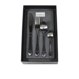 Tablekraft Soho Ink 16pc Cutlery Set - Image 01