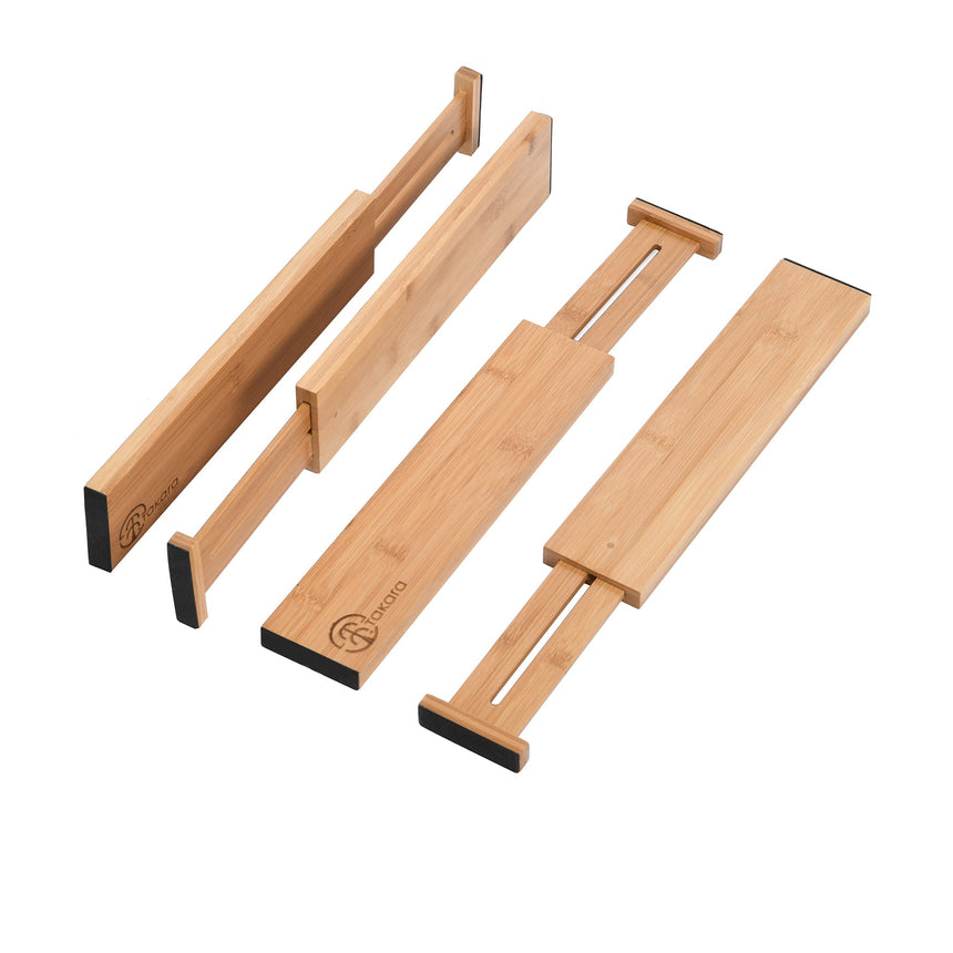 Takara Expandable Drawer Dividers Small Set of 4 - Image 01