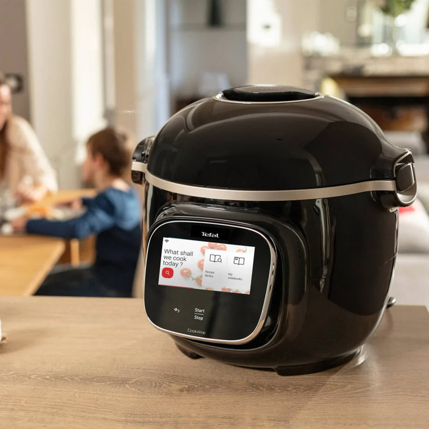 Tefal Cook4Me CY9128B Touch Smart Multicooker with Bonus Extra Crisp Lid 6L - Image 03