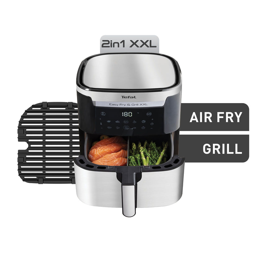 Tefal Easy Fry & Grill EY801D 2 in 1 FlexCook Air Fryer XXL - Image 04