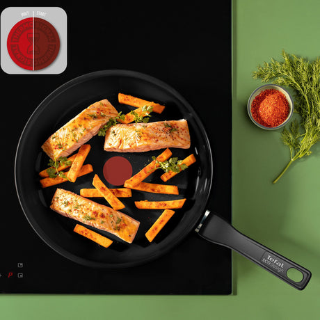 Tefal Renew in Black Ceramic Induction 24cm Frypan - Image 02