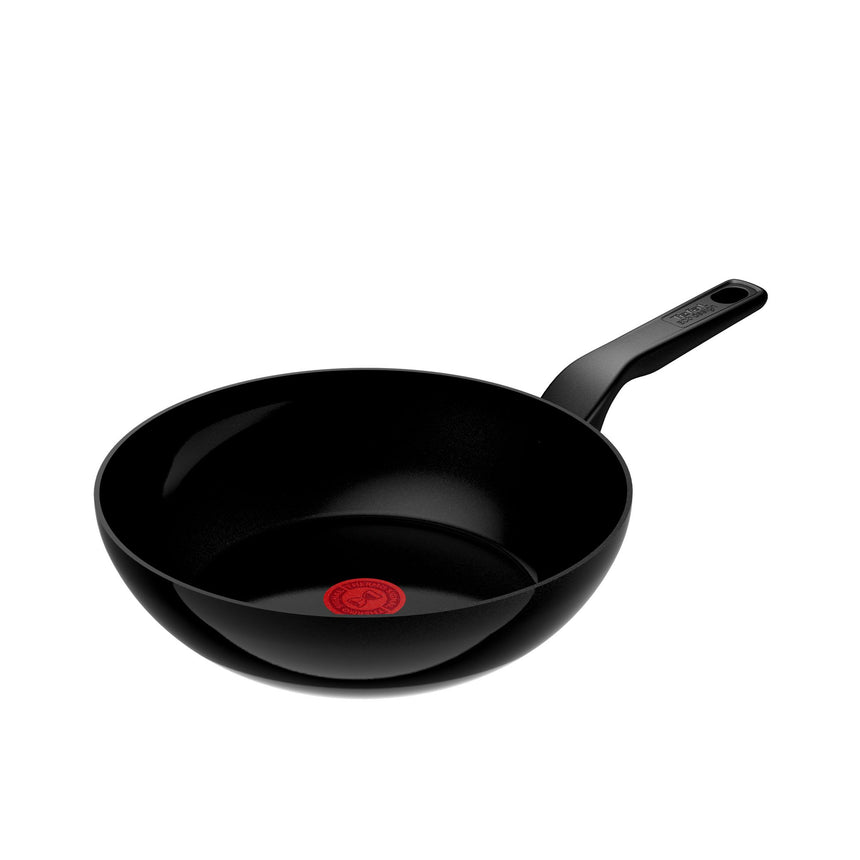 Tefal Renew in Black Ceramic Induction Wok 28cm - Image 01