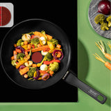 Tefal Renew in Black Ceramic Induction Wok 28cm - Image 02