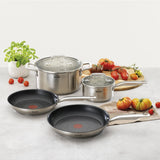 Tefal Virtuoso Induction Stainless Steel Cookware 4 Piece Set - Image 06