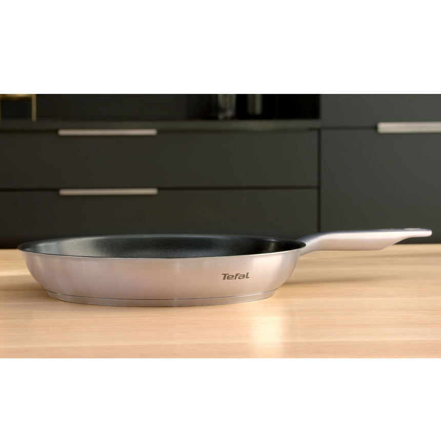 Tefal Virtuoso Induction Stainless Steel 28cm Frypan - Image 05