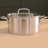 Tefal Virtuoso Induction Stainless Steel Stewpot 24cm-5.3 Litre - Image 05