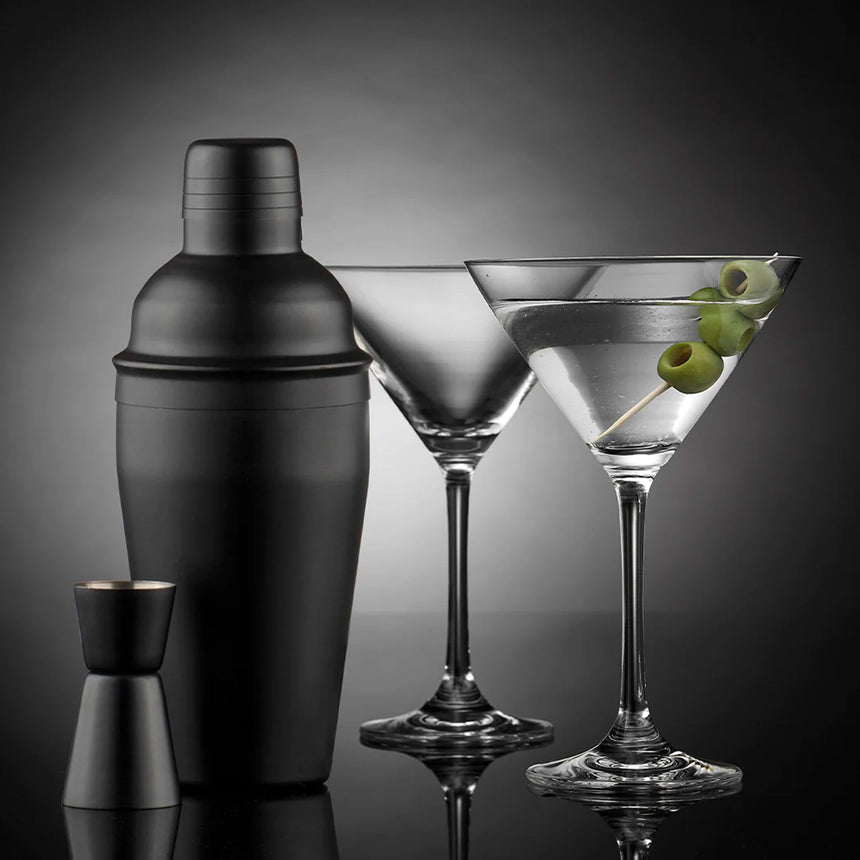 Tempa Aurora Cocktail 4 Piece Set Matte in Black - Image 02