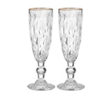 Tempa Ezra Champagne Glass Set of 2 Clear - Image 01