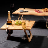 Tempa Fromagerie Square Collapsible Picnic Table 40cm - Image 06