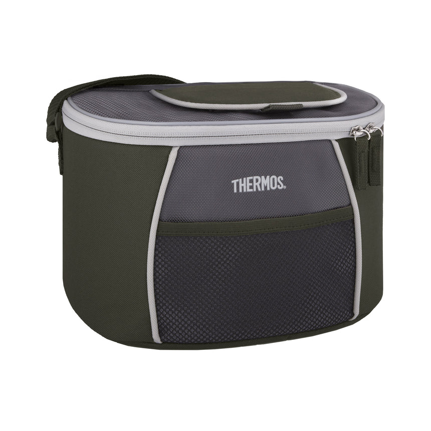Thermos E5 6 Can Cooler with LDPE Liner Grey Green - Image 01
