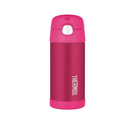 Thermos FUNtainer­ Stainless Steel Vacuum Insulated Drink Bottle in Pink 355ml - Image 01