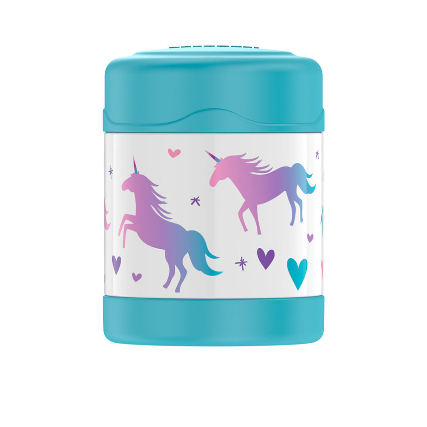 Thermos FUNtainer Stainless Steel Vacuum Insulated Food Jar 290ml Unicorn - Image 01