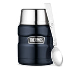 Thermos Stainless Kingï¿½ï¿½ï¿½ Stainless Steel Vacuum Insulated Food Jar Midnight in Blue 470ml - Image 01