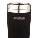 Thermos THERMOcafe Soft Touch Travel Mug 420ml Matte in Black - Image 02