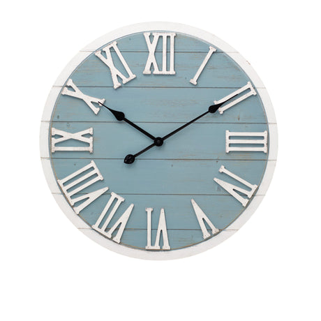 Toki Belle Wall Clock 60cm Blue - Image 01