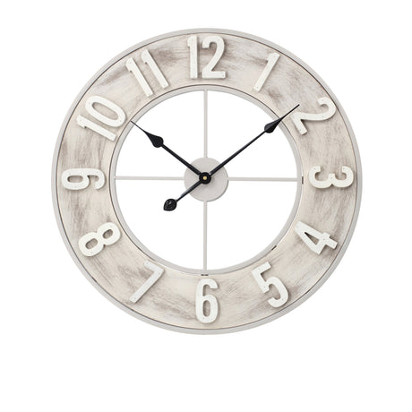 Toki Chester Wall Clock 60cm Cream - Image 01