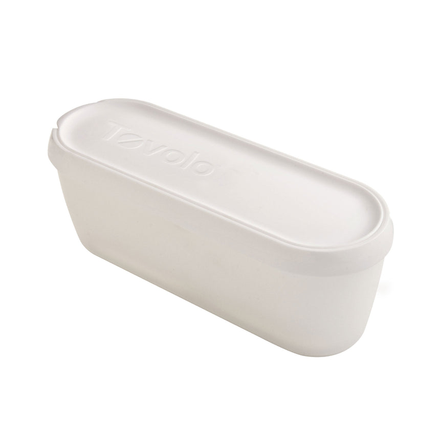 Tovolo Glide-A-Scoop Ice Cream Tub in White - Image 01