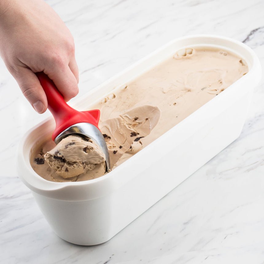 Tovolo Glide-A-Scoop Ice Cream Tub in White - Image 05