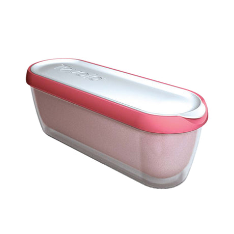 Tovolo Glide-A-Scoop Ice Cream Tub Strawbery in Pink - Image 01