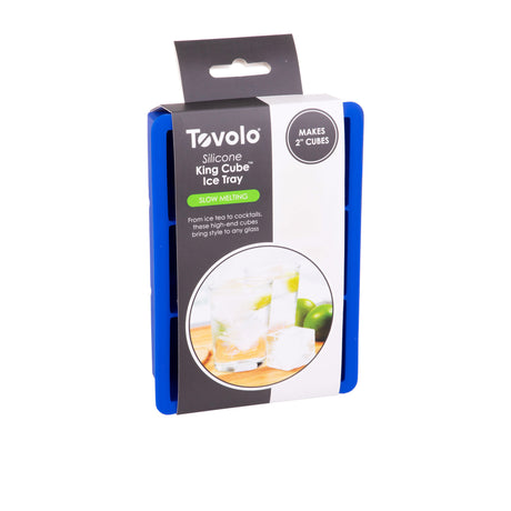 Tovolo in Blue King Cube Ice Tray - Image 02