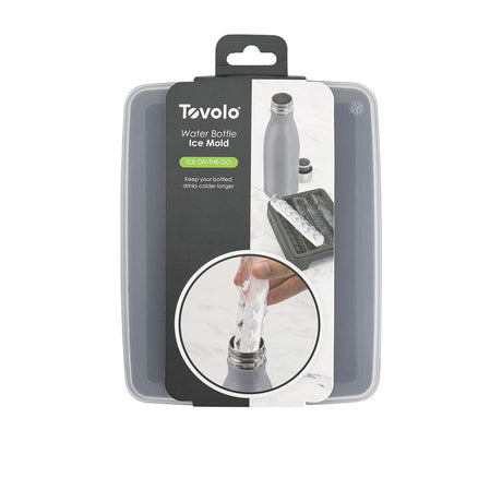 Tovolo Water Bottle Ice Tray Charcoal - Image 02