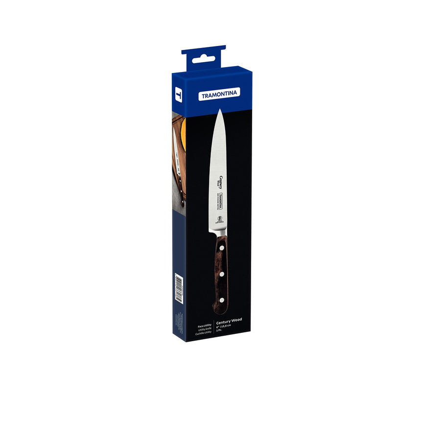 Tramontina Century Wood Utility Knife 15cm - Image 04