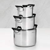 Tramontina Grano Collection 3pc Stainless Steel Cookware Set - Image 06