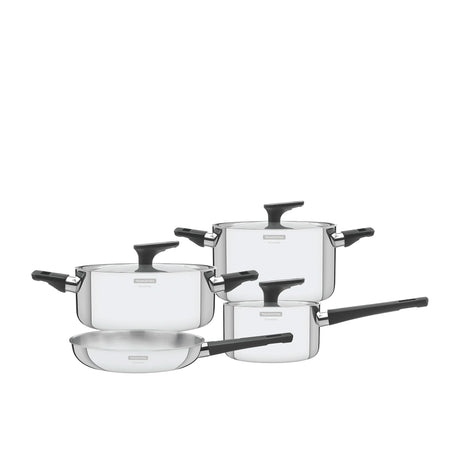 Tramontina Grano Collection 4pc Stainless Steel Cookware Set - Image 01