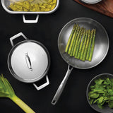 Tramontina Grano Collection 2pc Stainless Steel Frypan Set 20cm and 26cm - Image 06