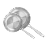 Tramontina Grano Collection 2pc Stainless Steel Frypan Set 20cm and 26cm - Image 06