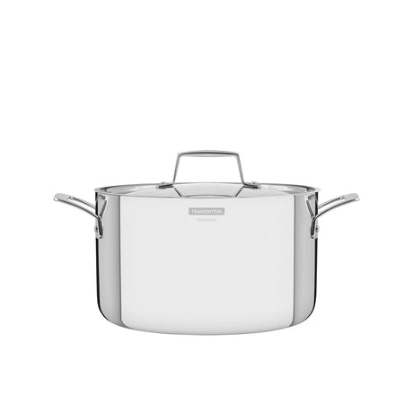 Tramontina Grano Collection Stainless Steel Deep Casserole 24cm - 5.8L - Image 01